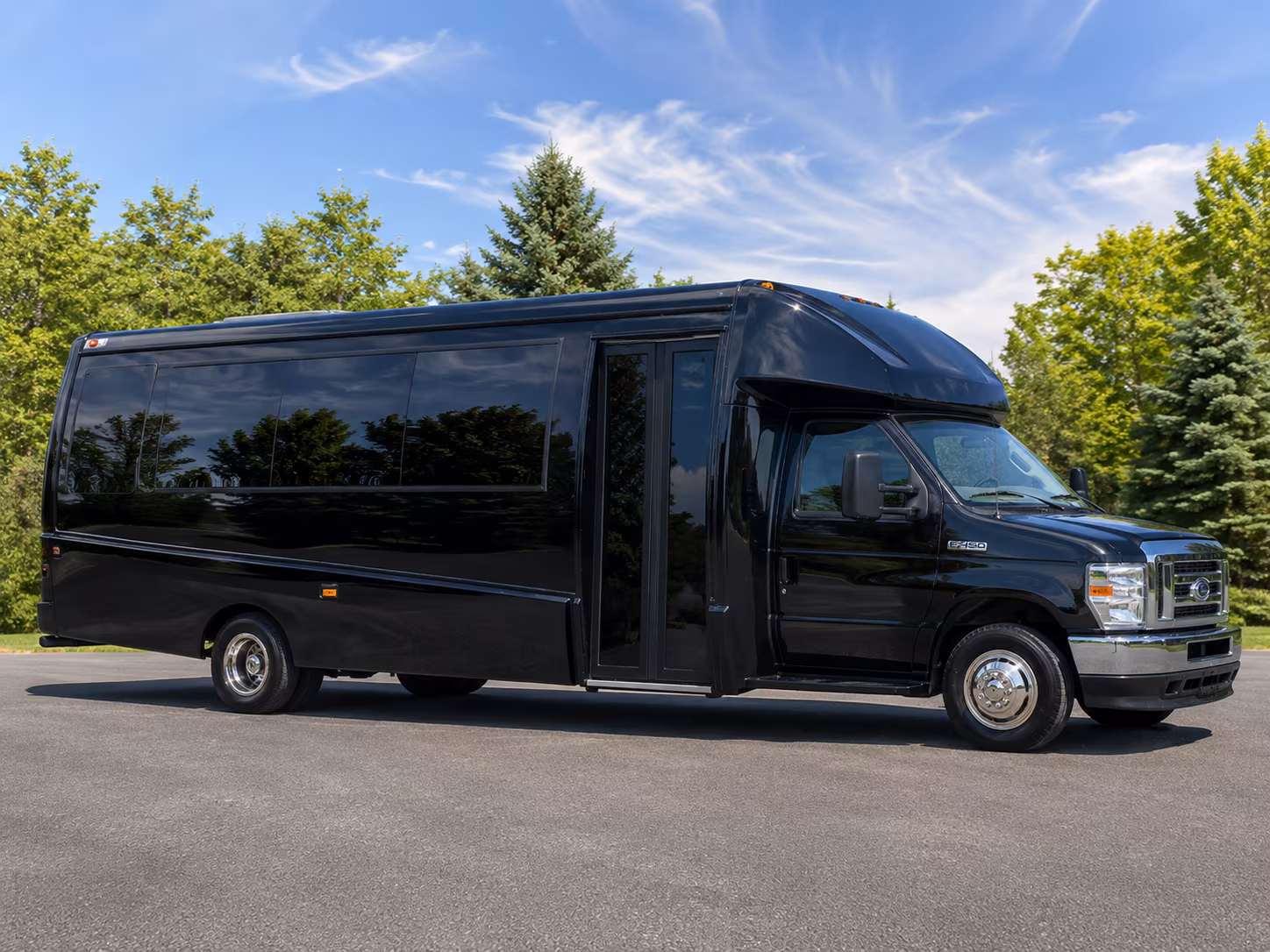 hampton corporate event transportation onboard seating