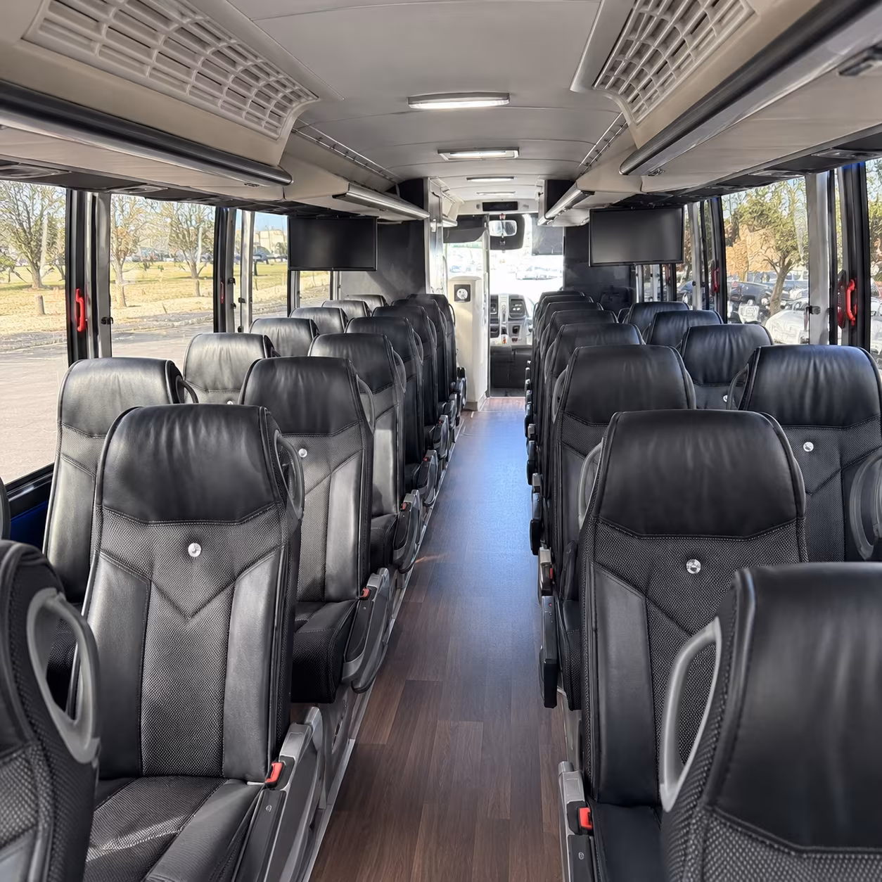 hampton employee transportation onboard seating