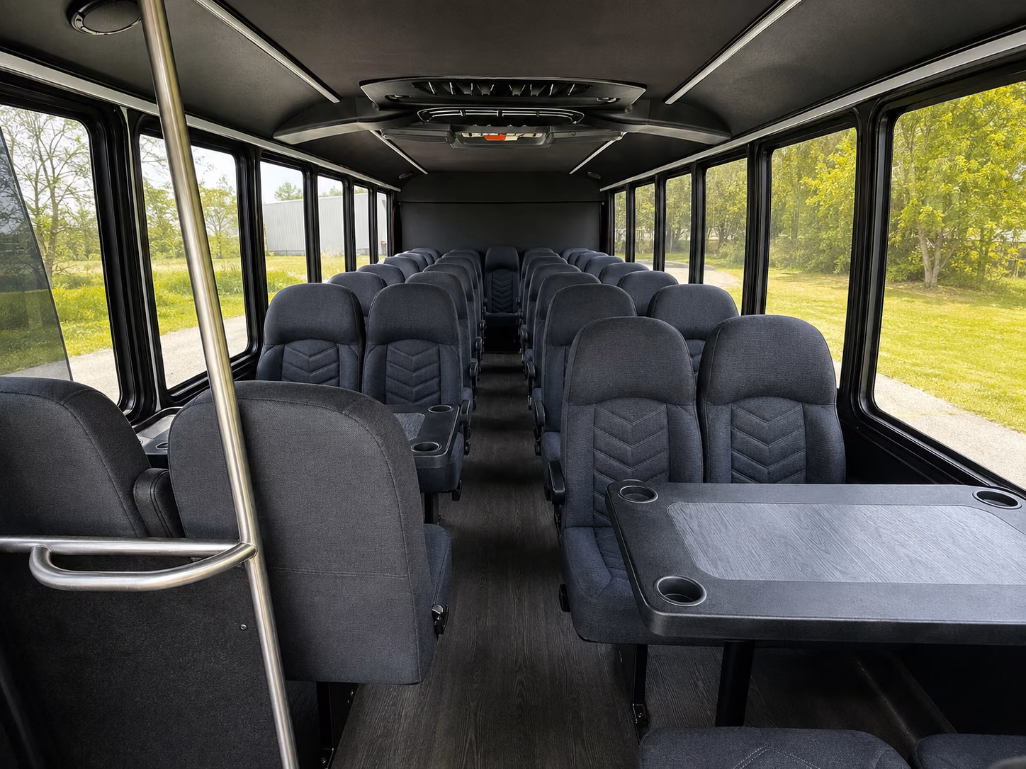 hampton long distance transportation onboard seating