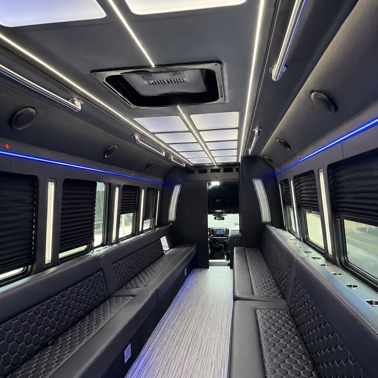 hampton party bus rentals inside