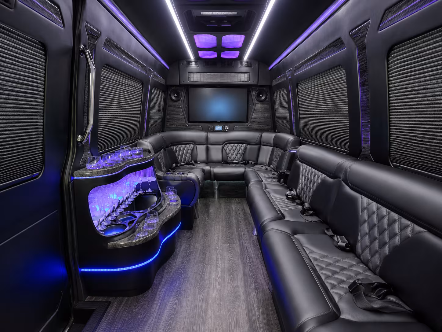 shipyard and defense contractor crew buses from hampton
